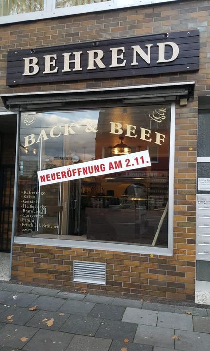 Behrend Back & Beef - Kiosk und heiße Theke